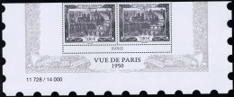 FRANCE Salon D'Automne 2022, Paire BDF Daté N° 11728/14000  ISSU DU BLOC "VUE DE PARIS" EPUISE HORS ABTS - YT PA 93A ** - 1960-.... Neufs