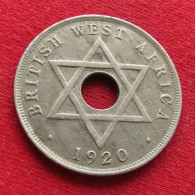 British West Africa 1 Penny 1920  Brits Afrika Afrique Britannique Britanica  W ºº - Andere - Afrika