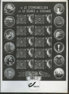 België GCA16 - 2011 - De Sterrenbeelden - Le Zodiaque - (B118) - Feuillets N&B Offerts Par La Poste [ZN & GC]