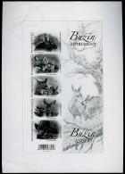 België GCA19 - 2014 - Buzin Anders - Buzin Autrement - Black And White Sheetlet - (BL214) - MNH - Feuillets N&B Offerts Par La Poste [ZN & GC]