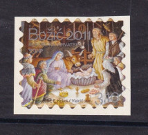 CROATIA  2011,christmas ,mi No 1011,from Booklet,mnh - Christmas