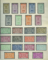 België TR236/59 * Rijkswapen 1923-1931 - Gewijzigde Kleuren - Volledige Reeks - MH - Postfris