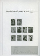 België B122 MV - Henri De Toulouse-Lautrec - Kunst - Art - 2011 - Opl.: 60 Ex - Zeldzaam - Rare - Fogli Ministeriali [MV/FM]
