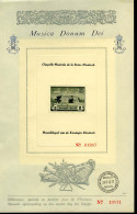 België PR47/48 Op Speciaal Herdenkingsblad - Musica Donum Dei - NL + FR - Met IDENTIEKE Nummers - Privé- & Lokale Post [PR & LO]