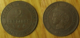 2 Centimes 1897 A - 2 Centimes