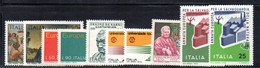 REPUBBLICA 1970 , 10 Valori Diversi Integri *** - 1961-70: Mint/hinged