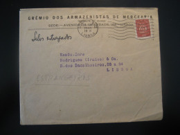 LISBOA 1948 Cancel Gremio Dos Armazenistas De Mercearia Cover PORTUGAL - Cartas & Documentos