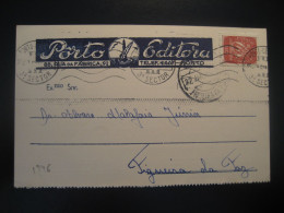 PORTO 1946 To Figueira Da Foz Cancel Editora Card PORTUGAL - Cartas & Documentos