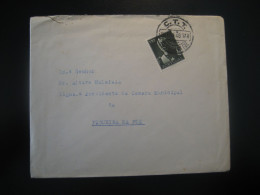 FIGUEIRA DA FOZ 1946 Cancel Slight Damaged Cover PORTUGAL - Cartas & Documentos