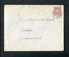 "DEUTSCHES REICH" 1890, Ganzsachenumschlag Mi. U 12B K1 "WERDAU" (B1030) - Briefe