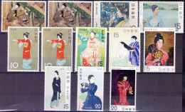 JAPAN  NIPPON - DANCES  COSTUMES  LOT - **MNH - Dance