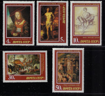 RUSSIA 1987 SCOTT #5560-5564   MNH - Unused Stamps