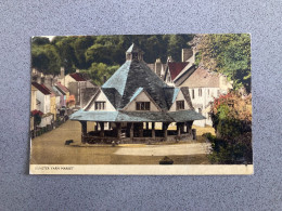 Dunster Yarn Market Carte Postale Postcard - Otros & Sin Clasificación