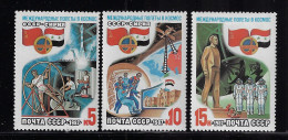 RUSSIA 1987 SCOTT #5580-5582   MNH - Unused Stamps