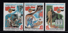 RUSSIA 1987 SCOTT #5580-5582   MNH - Nuevos