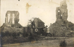 Diksmuide Fotokaart Ww1 Puinen Dixmude Wereldoorlog Ambulance - Diksmuide