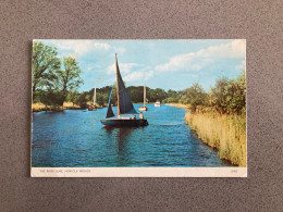 The River Bure Norfolk Broads Carte Postale Postcard - Autres & Non Classés