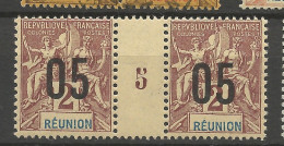REUNION N° 72 Millésime 5 NEUF** LUXE SANS CHARNIERE / Hingeless / MNH - Unused Stamps