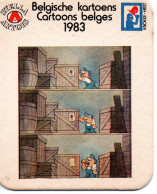 Sb17	Stella Artois	Cartoons Belges 1983	Belgische Kartoens - Bierdeckel