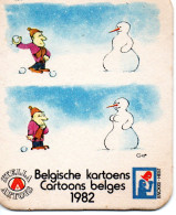 Sb5	Stella Artois	Cartoons Belges 1982	Belgische Kartoens - Bierdeckel