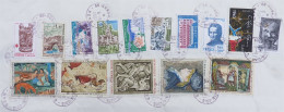 15 TIMBRES DE 1968 à 1980 Oblitérés LE 06 08 2007 à 59 RONCHIN NORD - 1970-1979