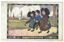 Illustrateur HANSI - LA  MARSEILLAISE - ENFANTS - COSTUME - Ed. N° 11, P. J. Gallais Et Cie, Paris - Hansi