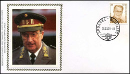 2980 - FDC Zijde - Koning Albert II #1 - 2001-2010