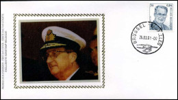 2982 - FDC Zijde - Koning Albert II #1 - 2001-2010