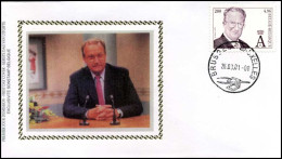 2983 - FDC Zijde - Koning Albert II #1 - 2001-2010