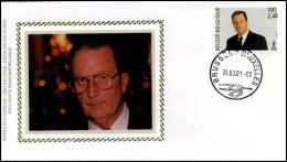 2984 - FDC Zijde - Koning Albert II #1 - 2001-2010