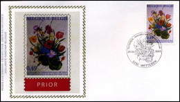 3166 - FDC Zijde - Internationale Floraliën Van Luik #1  - 2001-2010