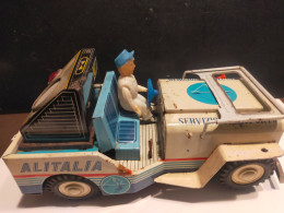 Giochi Anni 60/70 Jeep Alitalia - Antikspielzeug