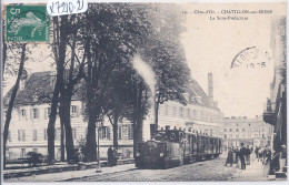 CHATILLON-SUR-SEINE- LE TRAMWAY DE LA SOUS-PREFECTURE - Chatillon Sur Seine