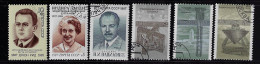RUSSIA 1987 SCOTT #5611,5614,5616-5619  USED - Used Stamps