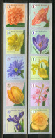 België 4653/62 - Bloemen - Zelfklevende Rolzegels - Fleurs - Unused Stamps