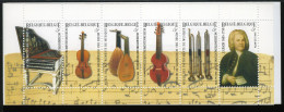 België B35 - Muziek - Instrumentenmuseum - Musique - Johann Sebastian Bach - Viool - Luit - Trompetten - 2000 - Ohne Zuordnung