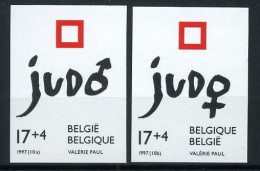 België 2703/04 ON - Sport - Europese Judo Kampioenschappen - 1981-2000