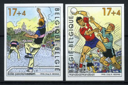 België 2760/61 ON - Sport - Kaatsen - Handbal  - 1981-2000