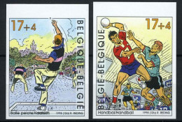 België 2760/61 ON - Sport - Kaatsen - Handbal  - 1981-2000