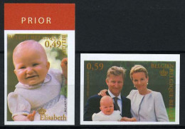 België 3098/99 ON - Prinses Elisabeth 1 Jaar - Prins Filip - Prinses Mathilde - 2001-…