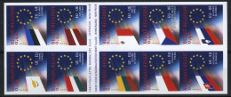 België B44 ON - Postzegelboekje - Carnet - Europese Unie - Vlaggen - Drapeaux - 2001-…