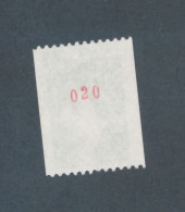 FRANCE - N° 1980a) NEUF** SANS CHARNIERE AVEC NUMERO ROUGE AU VERSO - 1977/78 - Unused Stamps