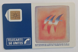 TELECARTE PHONECARD PUBLIQUE - F53 - FOLON Oiseaux Du Bicentenaire  SO2 - 50U - EC - 1989