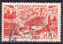 FRANCE Timbre Oblitéré Poste Aérienne N° 27, 500fr MARSEILLE - 1927-1959 Used