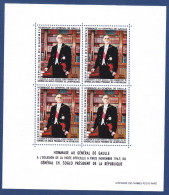 DAHOMEY BLOC N°   11 ** MNH Neuf Sans Charnière, TB (CLR239) Hommage Au Général De Gaulle - 1967 - Benin - Dahomey (1960-...)