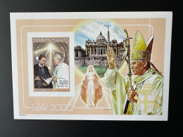 Comores Comoros Komoren 1999 YT 1123 Bloc De Luxe ND Pape Jean-Paul II Papst Johannes Paul Pope John Paul Iran Khatami - Isole Comore (1975-...)