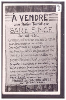 HUMOUR - A VENDRE: GARE SNCF EN PARFAIT ETAT - TB - Gares - Sans Trains