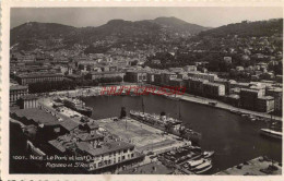 CPSM NICE - LE PORT ET LES QUAIS RIQUIER ET SAINT ROCH - Navegación - Puerto