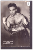 LE CHAMPION DE BOXE MARCEL CERDAN - TB - Boxing