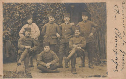 Souvenir De La Guerre 1914 - 1918 En Champagne * Carte Photo * Militaria * Régiment Militaire - Guerre 1914-18